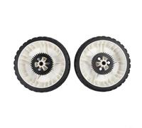 Durashmall Mower Wheels 115-4695 Replacement for Toro 8 Inch Lawnmower Wheel with 38 Tooth Gear for Recycler Models 20332 20333 20334 20338 20352 20372(2pcs)