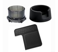 Durashmall Ninjas Espresso Machine Accessories Anti-Slip Mat Handle Base Ring Robust Wear Resistant Compact Size Easy Maintenance Warm Water Rinse Daily Coffee Making