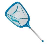 Durashmall Professional Grade Pool Skimmer Net with 24.5 Inch Aluminum Pole Deep Ultra Fine Mesh Basket for Effortless Leaf Debris Removal in Swimming Ponds Spas Hot Tubs Liner Safe