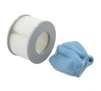 Durashmall Protective Mesh Filter Cover and Replacement Cartridge for MSpa Hot Tubs Including Mont Blanc Alpine Baikal Starry Bliss Silver Delight El