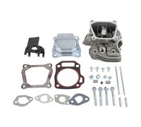Durashmall Replacement Cylinder Head Assembly with Gaskets for Honda GX160 GX200 Engines for Water Pumps Pressure Washers Lawn Mowers Metal Construction Easy Install