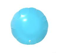 Durashmall Round Inflatable Pool Air Pillow for Winterizing Ground Pools Thick PVC Snow Ice Protection Cover Support Cushion 113cm 122cm Light Blue or Dark Blue(light blue113 cm)