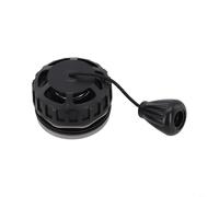 Durashmall Scuba Diving Over Pressure Valve, Standard Dump Valve Replacement Assembly for BCD & Lift Bags, ABS Body with Steel Spring, 2 Inch Diameter, Black(1pc)