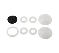 Durashmall Silicone Air Blower Non-Return Check Valve Seal Repair Kit for Coleman and Hot Tubs Includes Umbrella Valve Dome Mushroom Seals and Gaskets 8 Pieces