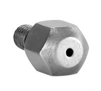 Durashmall Stainless Steel Steam Wand Nozzle Tip for EC680 EC685 ECP36.31 ECP35.21 Coffee Machine, Single Hole & 3 Holes Options, 4mm Screw Diameter, Silver(Single Hole)