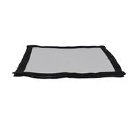 Durashmall Stove Jack Kit Hot Tent Stove Chimney Fireproof Cloth Heat-Resistant Removable Chimney Anti-Scald Ring To Minimize Rain Infiltration Risk