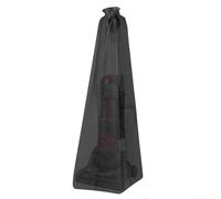 Durashmall Upright Vacuum Cleaner Storage Bag, 210D Oxford Cloth Dustproof Waterproof Covers With Extra Compartments For Accessories 50X15x15 Inches(black)