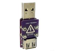 Durashmall USB Killer V3 Withstand Voltage Tester 300V High Voltage Pulse Analyzer Protector Testing Instrument for Computer Mobile Phone USB Port 5V 1A Input ABS Housing Opti(without casing)
