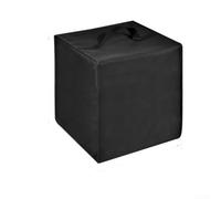Durashmall Waterproof 600D Nylon Dust Cover, for 1.52 Cubic Feet Safe Box,with Ventilated Bottom and Top Handle Black 40x39x40cm