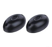 Durashmall YS119 Through-Beam Inductive Switch Sensor for Automatic Gate Opening Courtyard Industrial Door Security Outdoor Photoelectric Eye Sensor DC12V-24V 1.92kHz IR Transmitter 940nm PVC Black