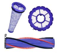 Duraspares Dyson Dc50 Up15 Brushroll Bar & Pre Post Motor Filter Kit Small Ball