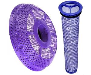 DuraSpares Washable Pre & Post Motor HEPA Filter for Dyson UP22 UP32 UP24 UP34 Light Ball Animal 2 Multi Floor Allergy Vacuum Cleaner