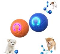 Duraspins Dog Ball, 2025 New Dura Spin Ball, Dogballs That Moves On Its Own, Motion Activated Automatic Rolling Toys for/Small/Medium Pets (2pcs)