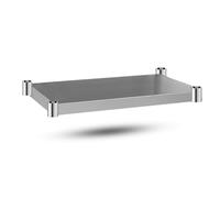 DuraSteel Galvanized Under Shelf for Work Tables - Extra Adjustable Lower Shelf for 24" x 12" Stainless Steel and Wooden Worktables - Fits for use in Restaurant, Warehouse, Home, Kitchen, Garage