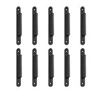 DuraSteel Wall Queue Barrier Receiver Clip - DuraSteel Additional Retractable Belt Barrier Clips - Wall Mounted Type - 10 Pcs/Pack