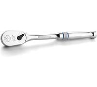 DURATECH 3/8" Drive Ratchet, Dirt Resistance 90-Tooth Ratchet Wrench, Chrome Alloy Made, Fully Polished
