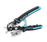 DURATECH Leather Hole Punch, Multifunction Heavy Duty Belt Hole Puncher for Leather with 6 V-Shape Holes for Leather and Belt, Cardboard, Plastic, Creative Gifts for DIY Lovers
