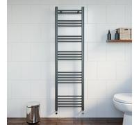DuraTherm Heated Towel Radiator Anthracite 1600 x 450mm Flat