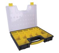 STORAGE BOX, 420X335X62MM Removable compartment tray diy tool box screws, nuts, bolts - GVC digital