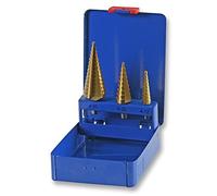 DURATOOL - 3 Piece Step Drill Bit Set