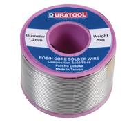 Duratool - 60/40 Solder Wire, 1.2mm, 50G