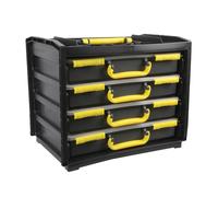 Duratool Assortment Storage Cases, Set of 4 - 310mm x 377mm x 265mm