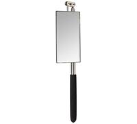 DURATOOL D00274 Telescopic Inspection Mirror - 50 × 100mm, Cushioned Grip Handle