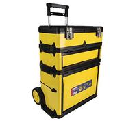 DURATOOL D00403 Heavy Duty 3 Section Rolling Tool Chest/Box