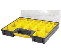 Duratool 19 Compartment Organiser Case 420mm x 335mm x 62mm