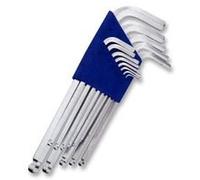 DURATOOL D00596 Ball-End Metric Hex Key Set, 13 Piece