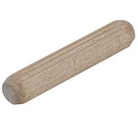 Duratool D01088 8mm x 30mm Multi-Grooved Wooden Dowels, 100 Pack