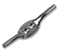 Duratool D01195 Cleat Hooks Chrome - 75mm, 10 Pack