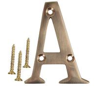 Duratool D01260 Brass Letter, Letter A, 2" Length