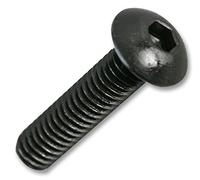 Duratool D01440 Steel Socket Button Screw, M5 x 10mm, Pack of 50