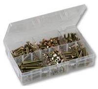 DURATOOL D01613 Set Screw & Nut Pack M6 x 50mm, 295 Piece