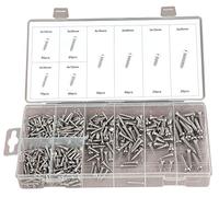 DURATOOL D01884 Stainless Self Tapping Pozidriv Screw Pack, 410 Piece