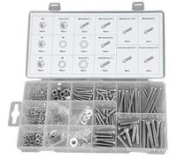 DURATOOL D01885 Stainless Bolt & Nut Pack, 224 Piece
