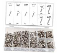 DURATOOL D01886 Stainless Assorted Screw Pack, 420 Piece