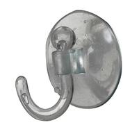 Duratool D02078 Suction Hooks Clear - 40mm, 15 Pack