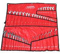 DURATOOL D03083 Metric and Imperial Spanner Set in a Nylon Pouch - 48 Piece New