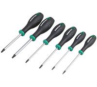 DURATOOL D03443 - T10-T40 Tamperproof Security Torx Screwdriver Set, 6-Piece