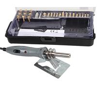 DURATOOL Dual Wattage Pyrography Wood Burning Kit, 10W/30W, 26 Tips & Stand - D03294