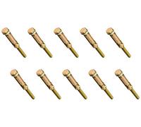 Duratool LB1050 M10 x 50mm x 65mm Masonry Anchor Loose Bolts, 10 Pack