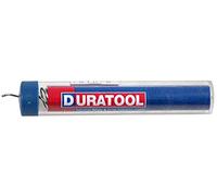 DURATOOL Lead-Free Solder Wire, 1.2mm, 12.5g, 1.8m - High-Activity Rosin Flux, RoHS Compliant, Easy Soldering for Electronics & DIY