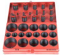 DURATOOL Metric O-Ring Kit - 419 Piece Set with 32 Popular Sizes, Nitrile Rubber (Buna N-70R) Seals in Organised Storage Case - D01887