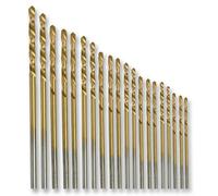 Duratool - Micro Hss Drill Bit Set, 20 Piece