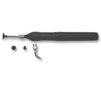 Duratool Portable Vacuum Pick-Up Tool - 132mm, 50g Capacity, with Probes & Cups for SMD & Small Components