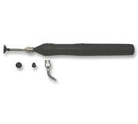 Duratool Portable Vacuum Pick-Up Tool - 132mm, 50g Capacity, with Probes & Cups for SMD & Small Components