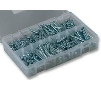 DURATOOL PPMS-SP Pan Head Pozi Machine Screw Pack, 540 Piece