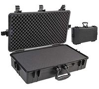 DURATOOL Water Resistant Case with Foam Insert, Black, D03136 - (External 43x472x18cm, Internal 34x64x17cm)
